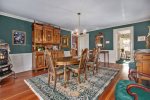 Formal dining room is ideal for meals together